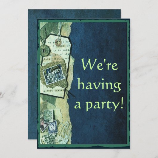 Invitation de partie (Devant / Derrière)