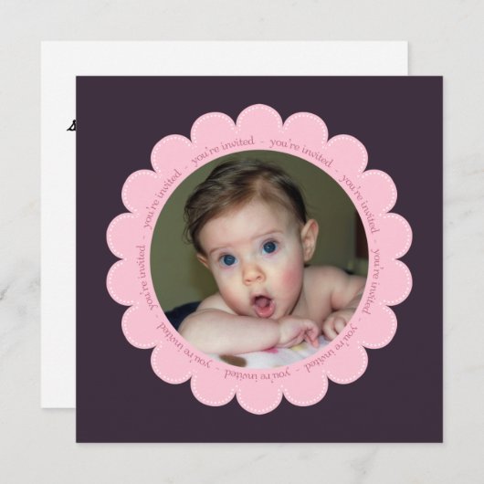 Invitation de partie (Devant / Derrière)