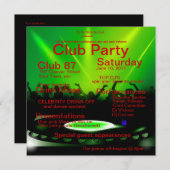 Invitation de partie (Devant / Derrière)