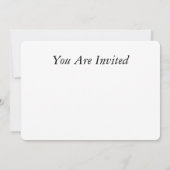 Invitation de partie (Dos)