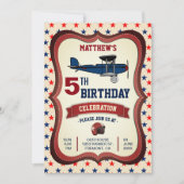 Invitation de partie Anniversaire de enfant de l'a (Devant)