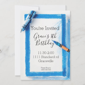 Invitation de partie Anniversaire de enfant simple