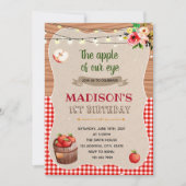 Invitation de partie Apple (Devant)