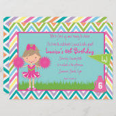 Invitation de partie d'acclamation de Chevron (Devant / Derrière)