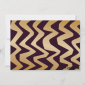 Invitation de partie d'anniversaire de couleur du (Dos)