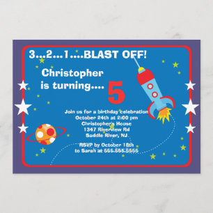 Invitation de partie d'anniversaire de enfant