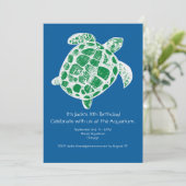 Invitation de partie d'anniversaire de enfant de (Debout devant)