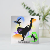 Invitation de partie de B-Boying (Debout devant)