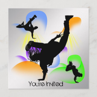 Invitation de partie de B-Boying