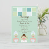 Invitation de partie de Bachelorette de jour de (Debout devant)