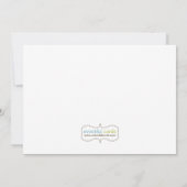 Invitation de partie de Bachelorette de limousine (Dos)