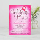Invitation de partie de Bachelorette de roses (Debout devant)