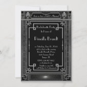 Invitation de partie de Bachelorette, grand (Devant)