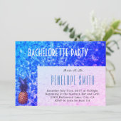 Invitation de partie de Bachelorette - piscine/été (Debout devant)
