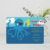 Invitation de partie de bain d'anniversaire de (Debout devant)