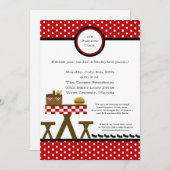 invitation de partie de barbecue d'été du (Devant / Derrière)