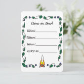 Invitation de partie de bloc (Debout devant)