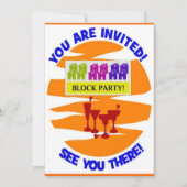 INVITATION DE PARTIE DE BLOC (Devant)