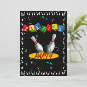 Invitation de partie de bowling (Debout devant)