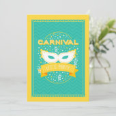 Invitation de partie de carnaval (Debout devant)