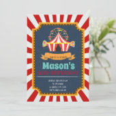 Invitation de partie de carnaval de jardin (Debout devant)