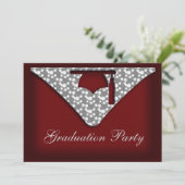 Invitation de partie de casquette d'obtention du (Debout devant)