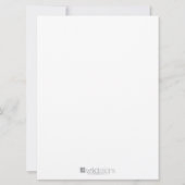 Invitation de partie de Chambre de rebond (Dos)