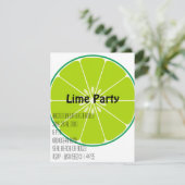 Invitation de partie de chaux (Debout devant)