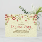 Invitation de partie de Chrismas d'échange (Debout devant)