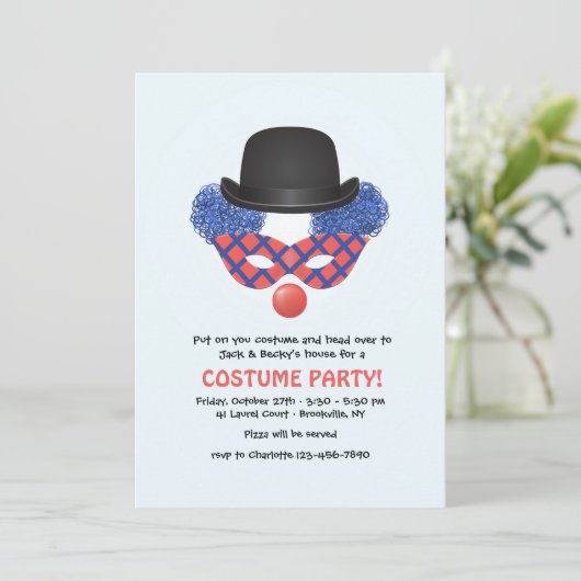 Invitation de partie de costume (Debout devant)