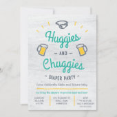 Invitation de partie de couche-culotte de Huggies (Devant)