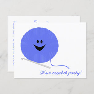 Invitation de partie de crochet