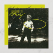 Invitation de partie de Danse polynésienne-Hooper (Devant / Derrière)