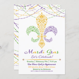 Invitation de partie de DeLis de Fleur de mardi