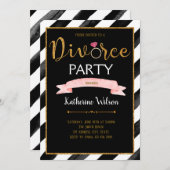 Invitation de partie de divorce (Devant / Derrière)