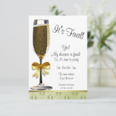 Invitation de partie de divorce de cannelure de (Debout devant)