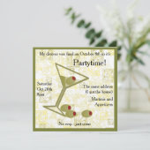 Invitation de partie de divorce de Martini (Debout devant)