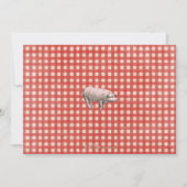 Invitation de partie de ferme - vieux MacDonald a (Dos)