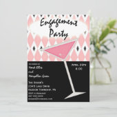 Invitation de partie de fiançailles (Debout devant)