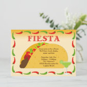 Invitation de partie de fiesta (Debout devant)