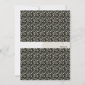 Invitation de partie de fiesta de lama (Dos)