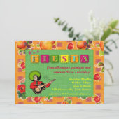 Invitation de partie de fiesta - le mariachi (Debout devant)