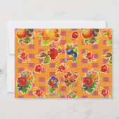 Invitation de partie de fiesta - le mariachi (Dos)