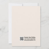 Invitation de partie de garçon de bowling (Dos)