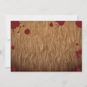 Invitation de partie de Halloween de virus de (Dos)