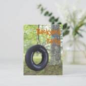 Invitation de partie de jardin (Debout devant)