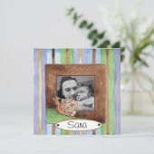 invitation de partie de jour d'adoption (Debout devant)