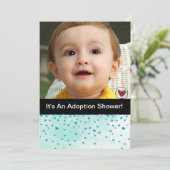 invitation de partie de jour d'adoption (Debout devant)