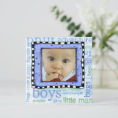 invitation de partie de jour d'adoption (Debout devant)