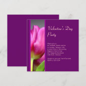 Invitation de partie de jour de Valentines (Devant / Derrière)